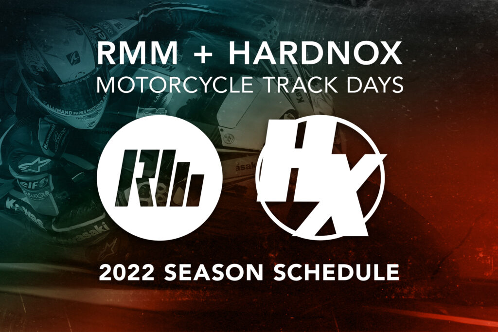 RMM + HARDNOX 2022 Motorcycle Track Day Schedule Rocky Mountain